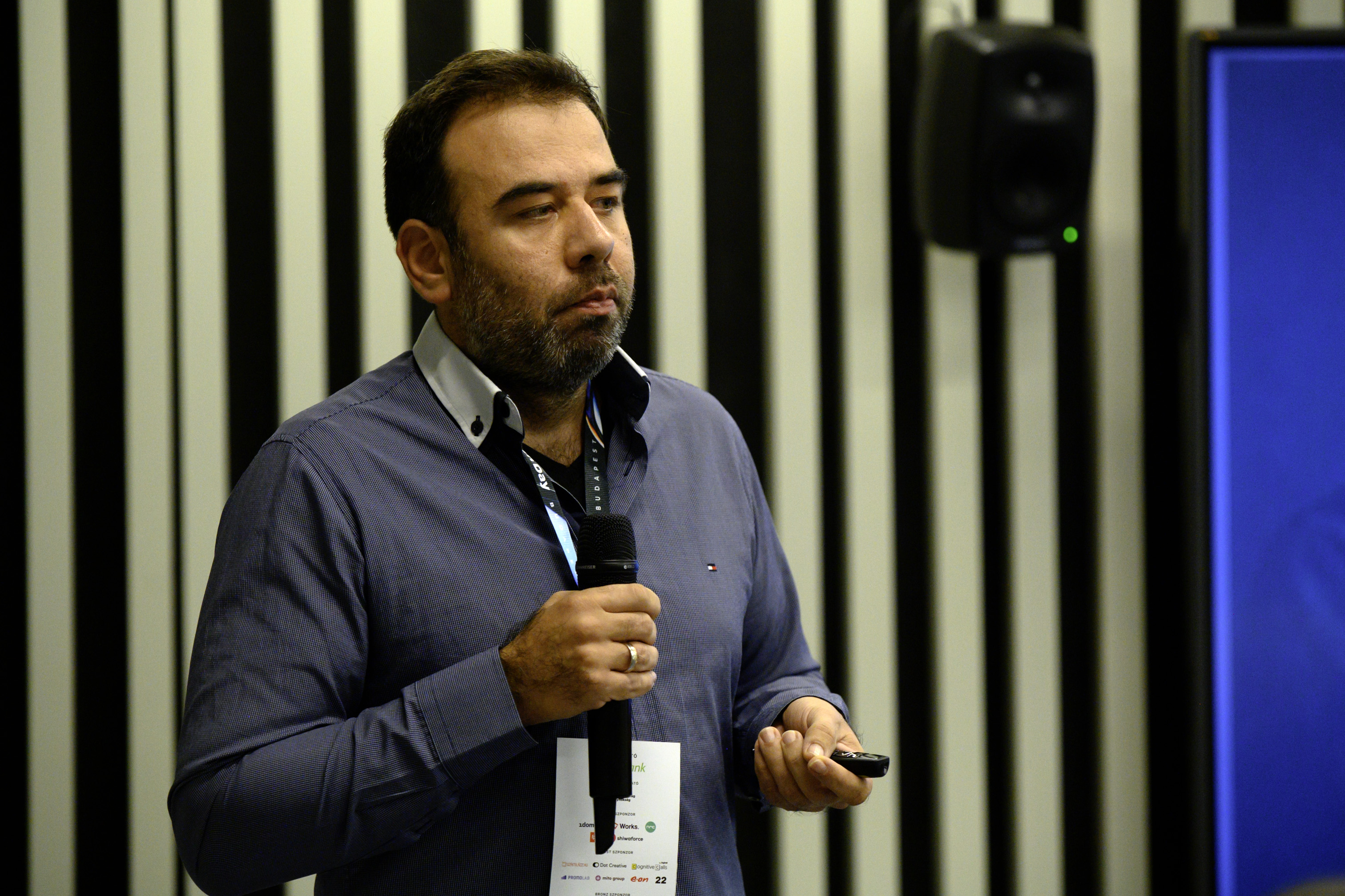 Buczkó Attila, a SIXG Technology alapítója a Service Design Day 2025 konferencián